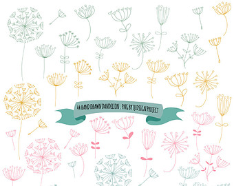 Löwenzahn Clipart Etsy