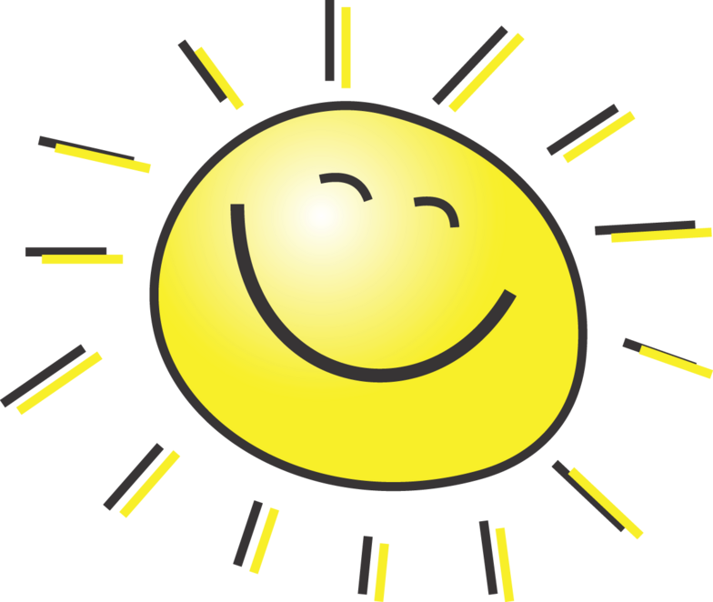 Усмихнато слънце със слънчеви очила Clipart библиотека - Безплатен Clipart