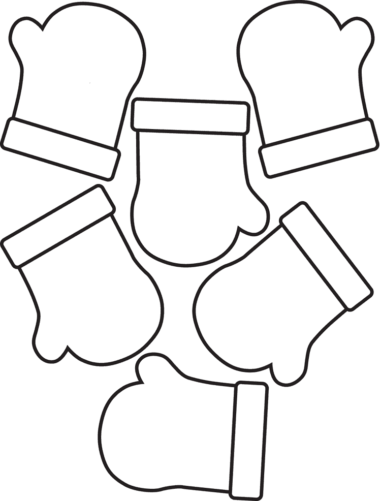 Mitten Clip Art