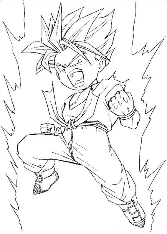 Desenhos para colorir Dragon Ball Z Desenhos para colorir Dragon Ball Z