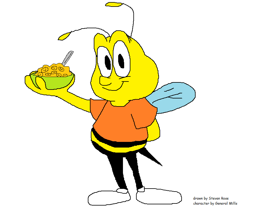 The Honey Nut Cheerios Bee от coconutstevio92 в библиотеката Clipart