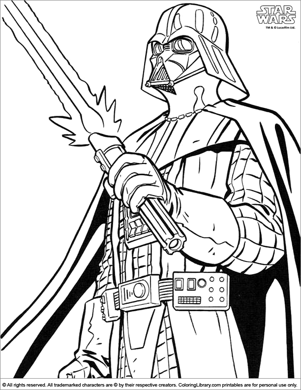 Samling af Star Wars Line Art (20)