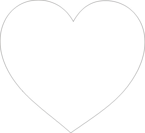 คอลเลกชันของ Heart Outlines (23)
