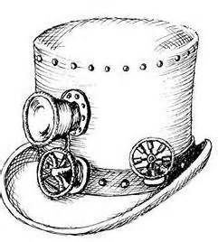Coleção de clipart de chapéus Steampunk (52)