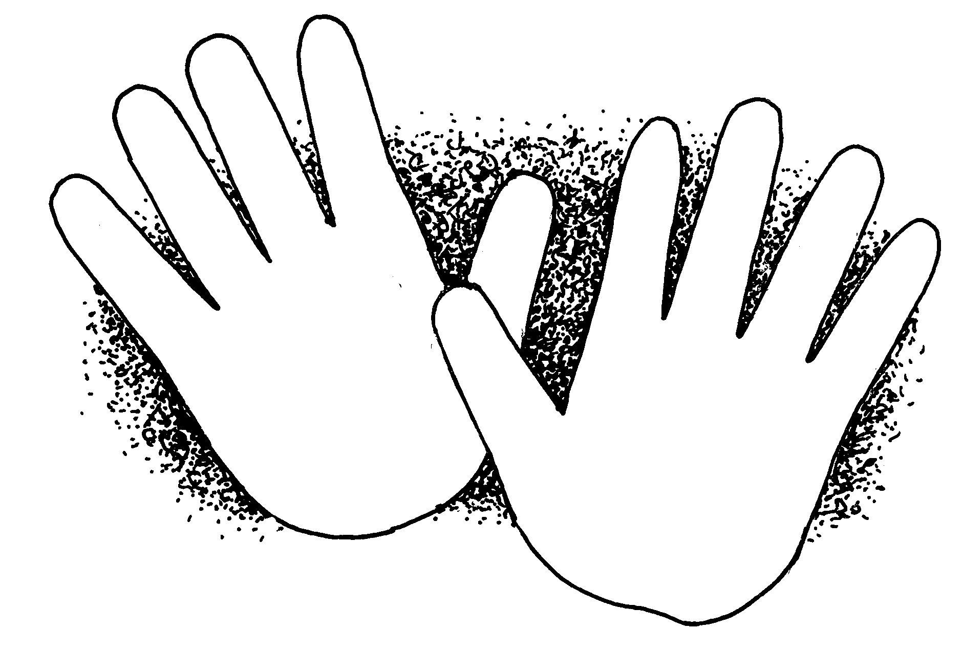 Kostenlose Gliederung der Hand, Download kostenlose ClipArt, kostenlose